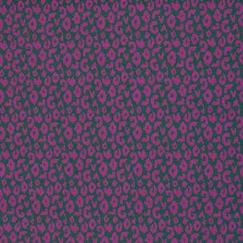 Preview: Baumwolljersey Happy Leo Petrol/Pink by Swafing von Cherry Picking